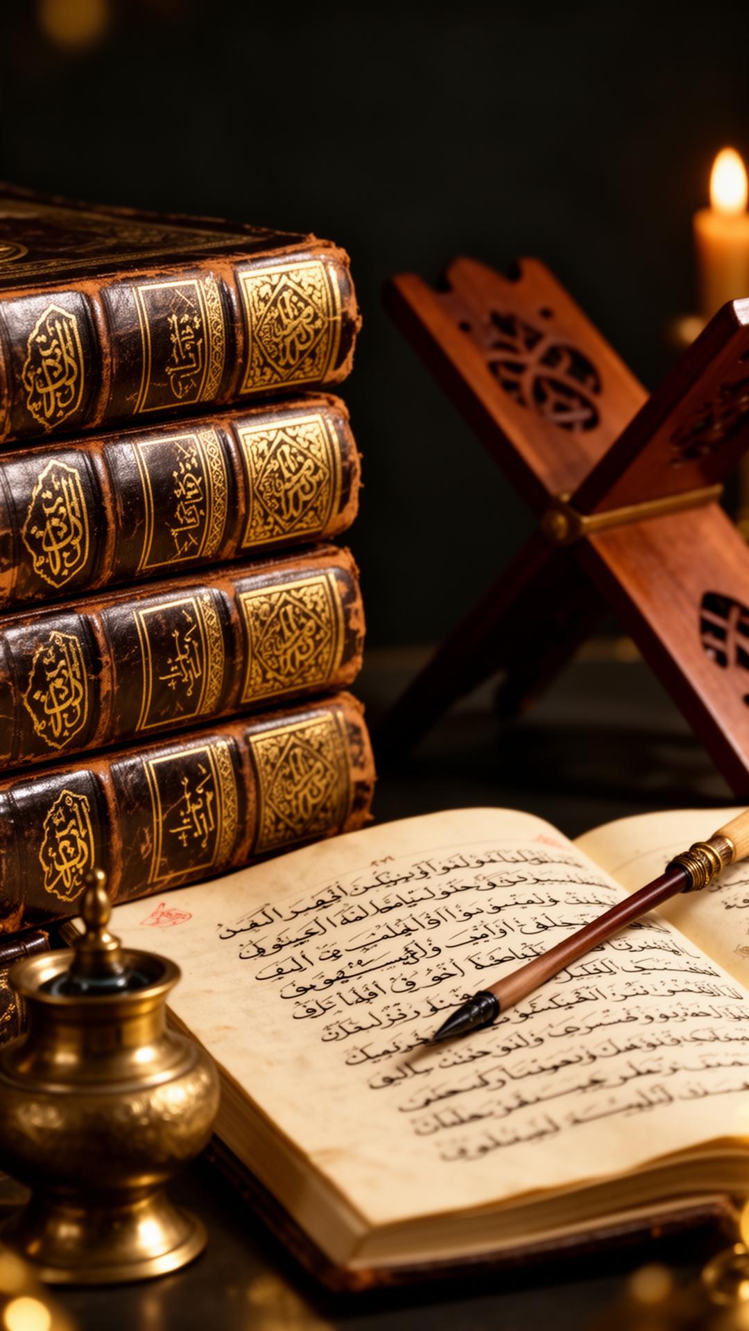 ক্লাসিক্যাল ইসলামী কিতাবাদি, রেহাল ও কালামদানি